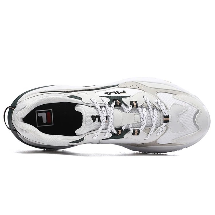 2 Running Sneakers "White Grey"