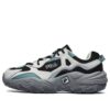 2 Running Sneakers "White Grey Green"