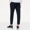 Athletics Knit Straight Solid Color Gym Sports Pants Black