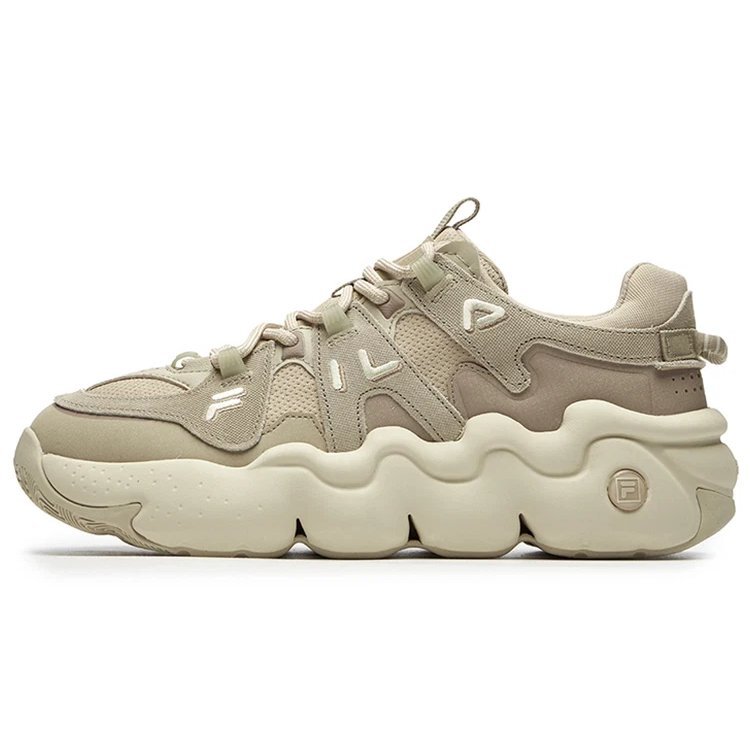 Barricade Low Sneakers "Brown White"