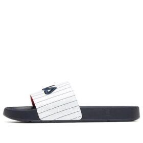 Beach wedges slippers White/black