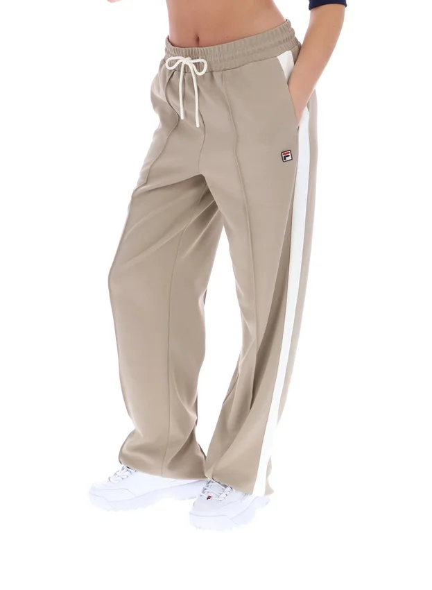Beige Chiara Smart Straight Leg Trousers