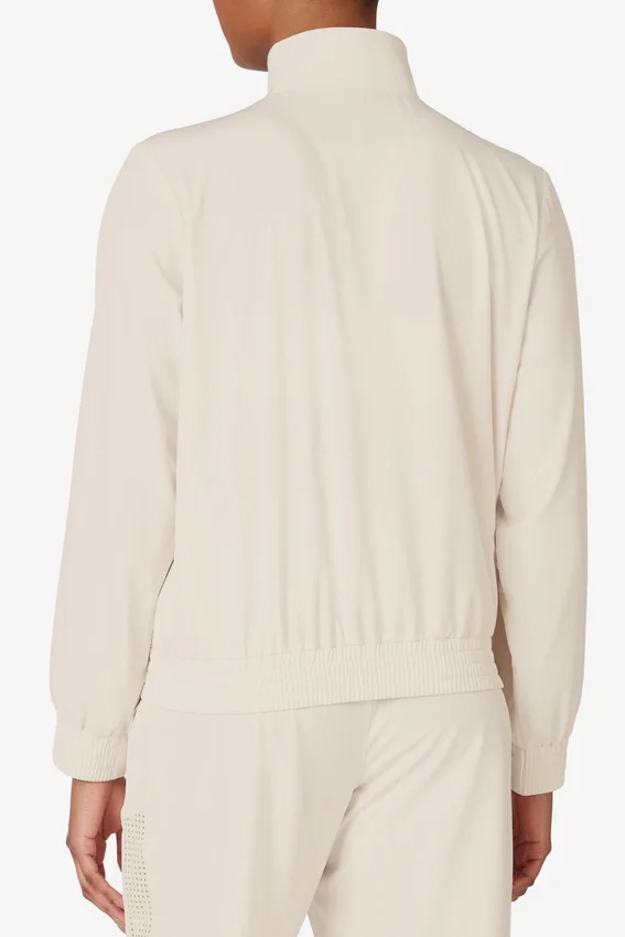 Beige Tennis Advantage Track Top