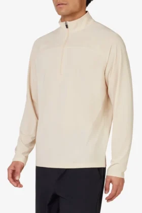 Beige Tennis Essential Track Top