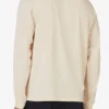 Beige Tennis Essential Track Top