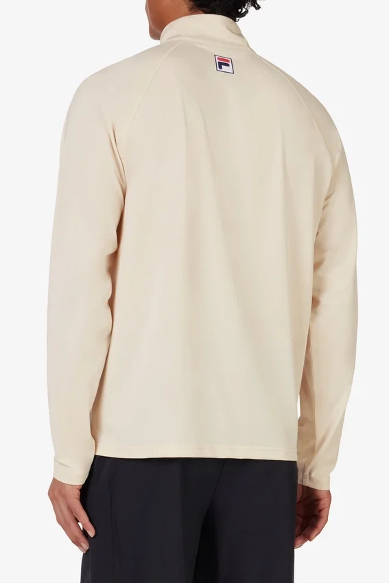 Beige Tennis Essential Track Top