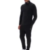 Black 19th Classic Roll Neck Sweater