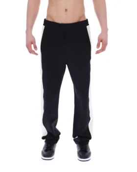 Black Ali Tennis-Inspired Pant