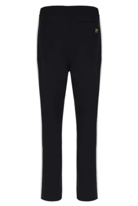 Black Ali Tennis-Inspired Pant