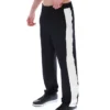 Black Ali Tennis-Inspired Pant