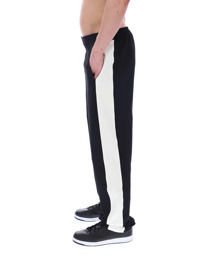 Black Ali Tennis-Inspired Pant