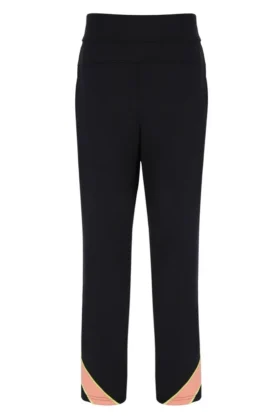Black Backspin Tennis Track Pant