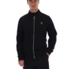 Black Davey Full Zip Track Top
