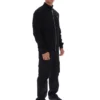 Black Davey Full Zip Track Top