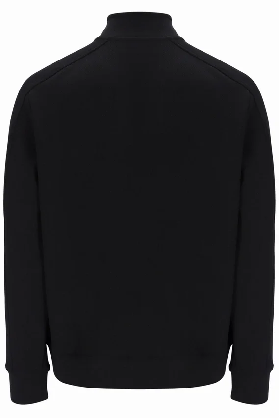 Black Davey Full Zip Track Top