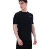 Black Don Textured Knitted T-Shirt