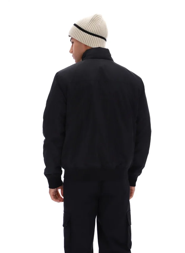 Black Etton Bomber Jacket