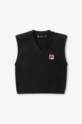 Black Fila x Hailey Baby Tank