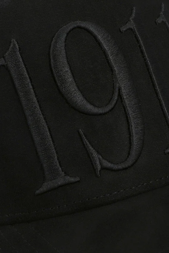 Black Hazza Large 1911 Embroidered Mesh-Back Cap