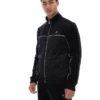 Black Higgans Full Zip Velour Jacket