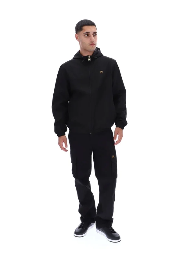 Black Ian Full Zip Jacket
