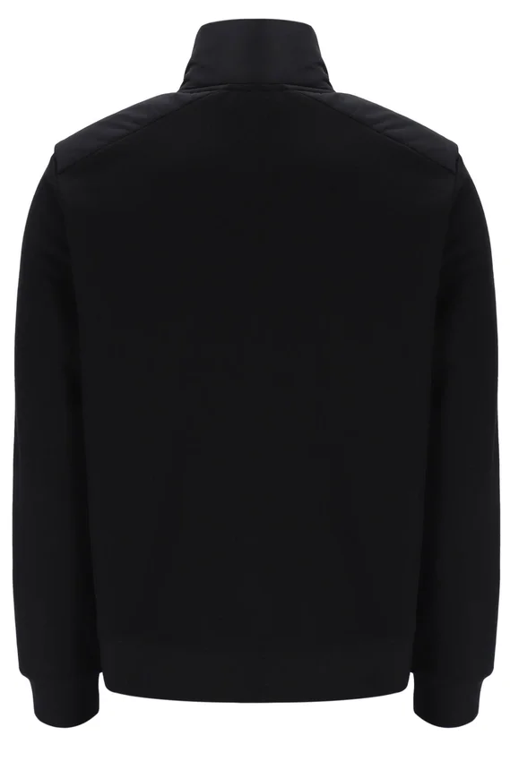 Black Jerry Full Zip Padded Jacket