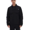 Black Kasa Zip-Through Overshirt