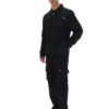 Black Kasa Zip-Through Overshirt
