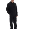 Black Kasa Zip-Through Overshirt