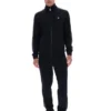 Black Keith Contrast Stitch Track Top