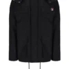 Black Liam Cargo Padded Jacket