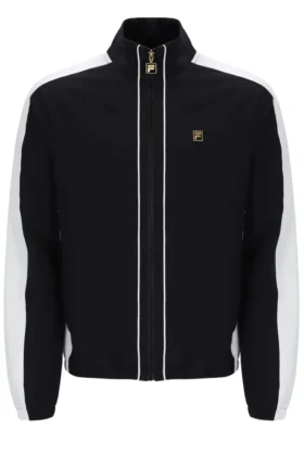 Black Lugo Tennis-Inspired Jacket