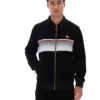 Black Malakai Striped Track Top