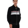 Black Malakai Striped Track Top