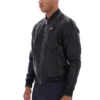 Black Malyk Archive Influence Faux Leather Jacket