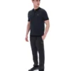 Black Marty Zip Polo