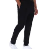 Black Molveno Pin Tuck Slim Leg Pants