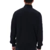 Black Roman Full Zip Jacket with Tape Detail