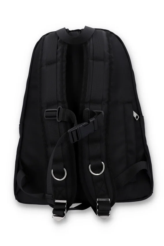 Black Serris F-Box Premium Logo Backpack