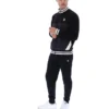 Black Tie Breaker Funnel Neck Jacket