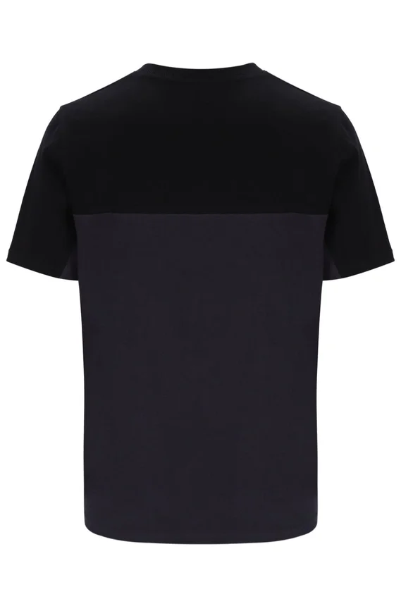 Black Tiebreaker Colour Block T-Shirt