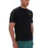 Black Trey Contrast Stitch Tee