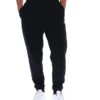 Black Visconti Tipped Cuff Track Pant
