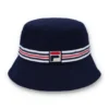 Blue Heritage Stripe Bucket Hat
