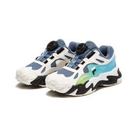 BOA Athletic Shoes “White Blue Black”