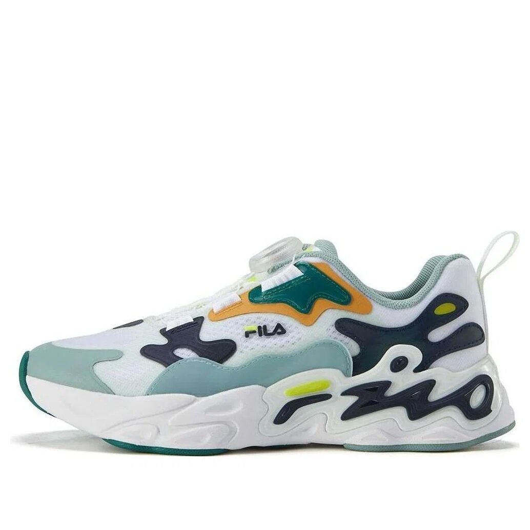 Boa Fashion Lifestyle Sneakers "White Green Navy"