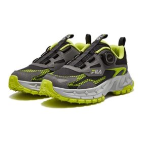 BOA Running Shoes “Black Green Grey”