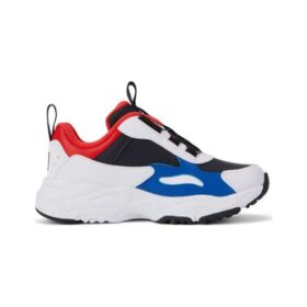 BOA Running Shoes “White Blue Red”