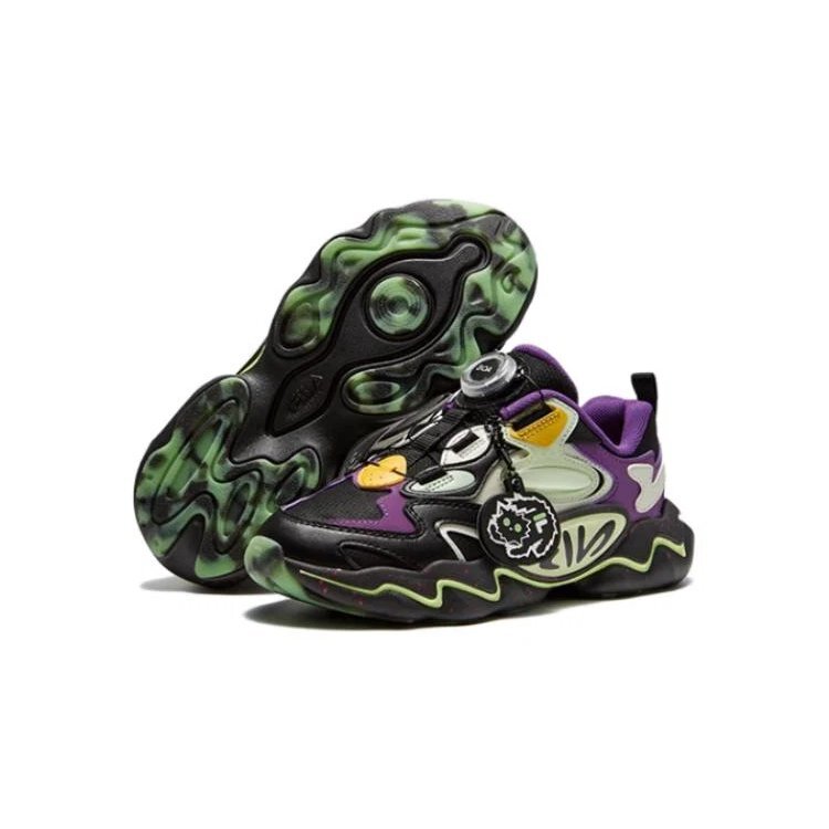 Boa Sneakers "Purple Black Green"
