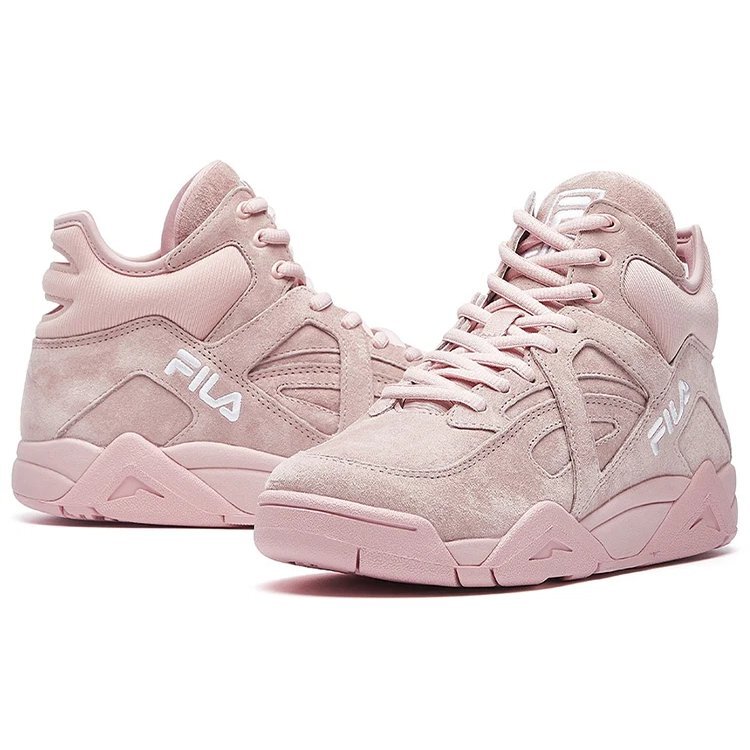Cage Retro Basketball Shoes Pink